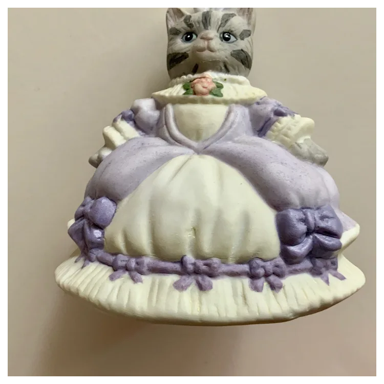 Schmid Kitty Cucumber Cat Bell 1990s Cinderella Series. For Sale