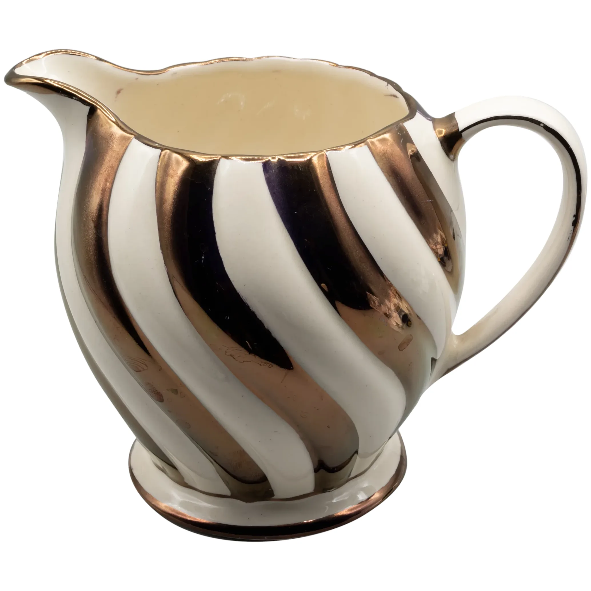 Sadler Milk Jug, Cream Pitcher or Creamer Pattern Number 1552 Gold