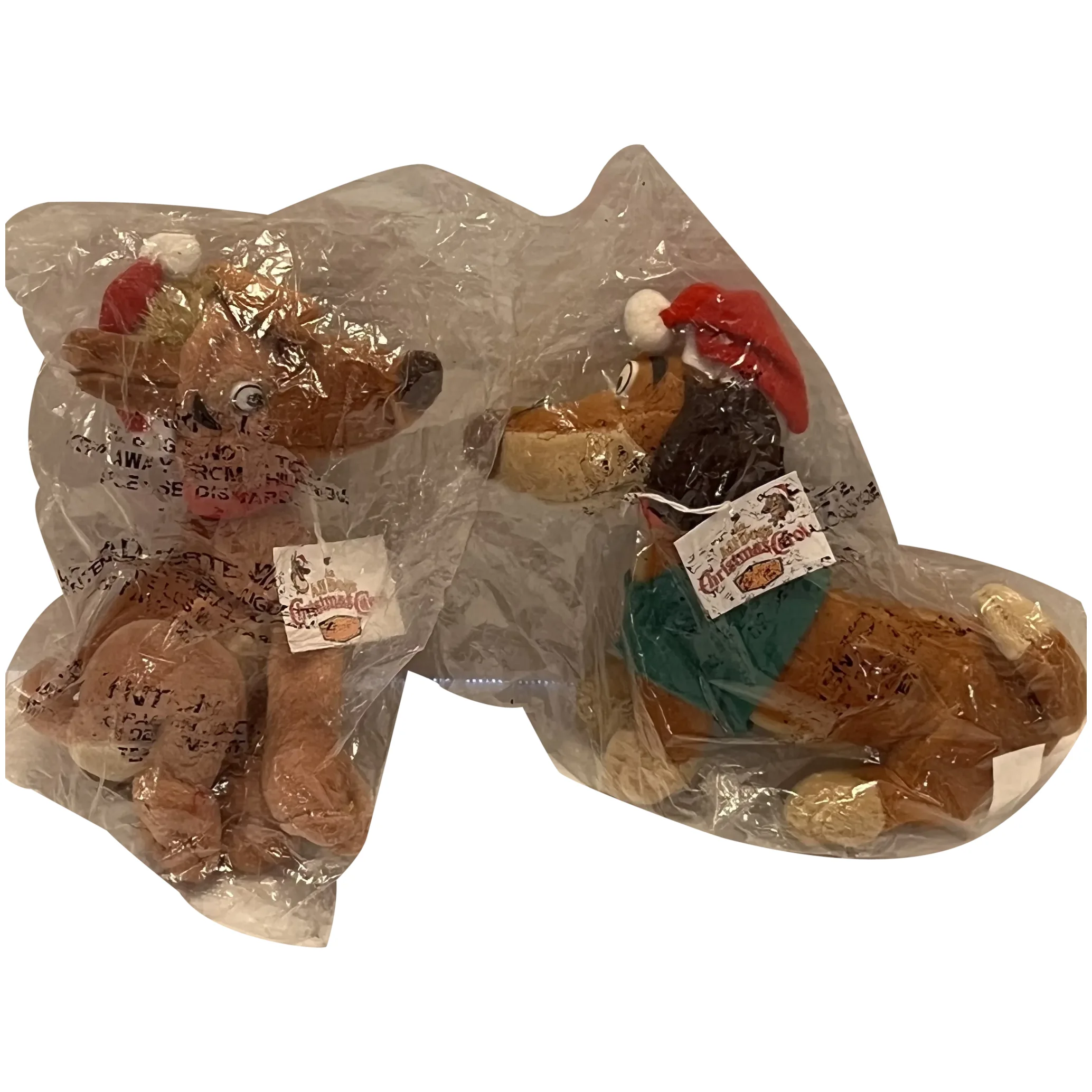 1998 Denny's All Dogs Going To Heaven Christmas Carol Plush