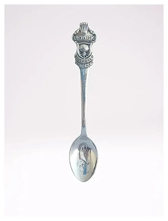 ROLEX SPOON silver Lucerne Bucherer Watches B 100 12 from 1970s