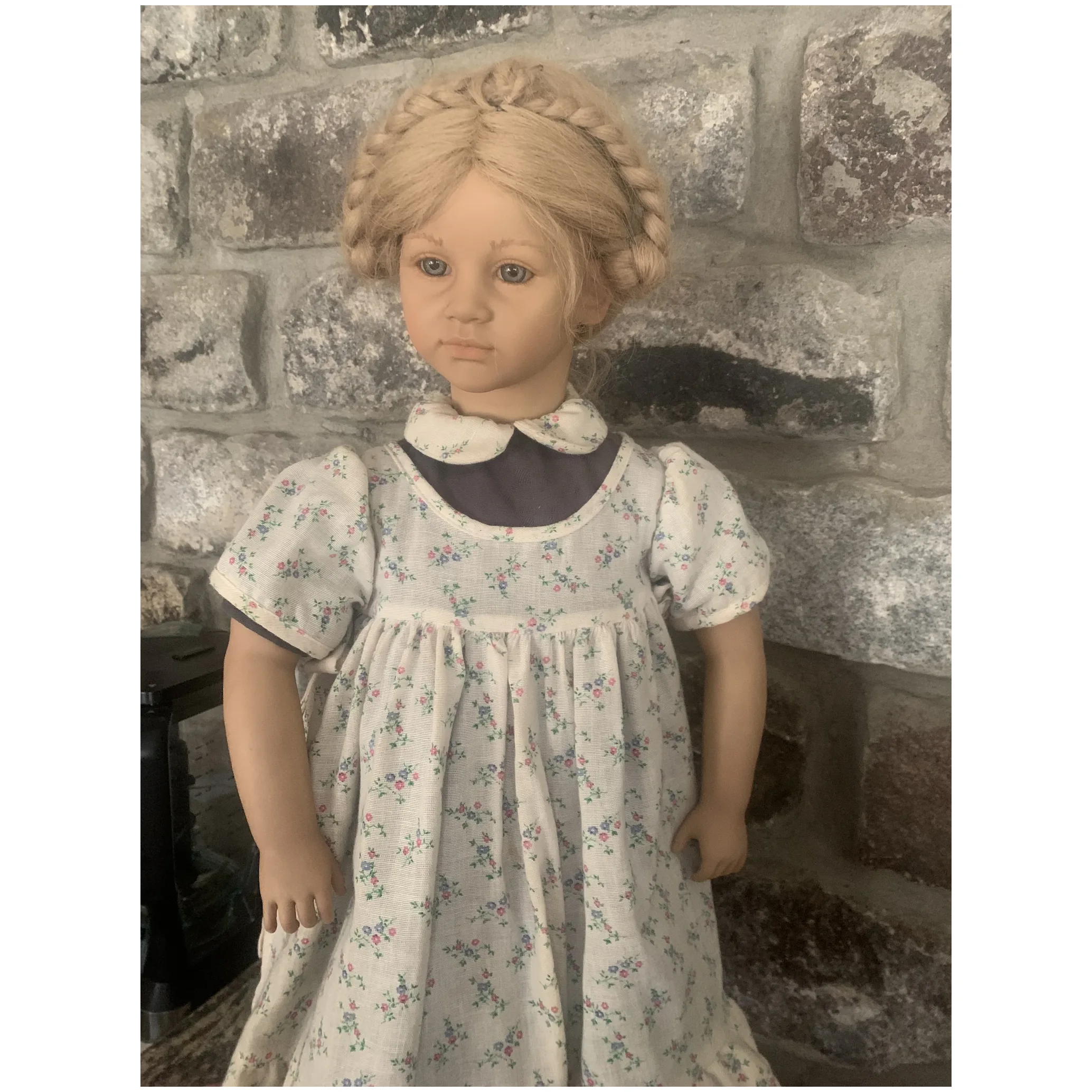 Hildegard Gunzel Barefoot Children Doll 26” Ellen Doll Artist. For