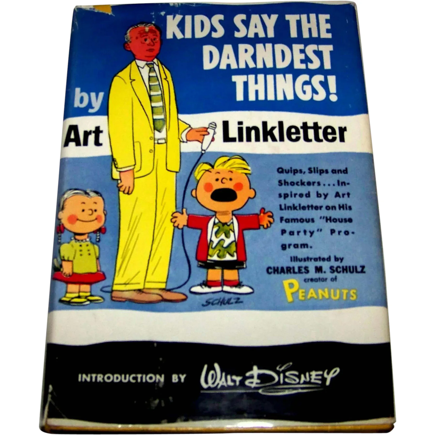 Vintage 1957 Art Linkletter Hardback Book Titled Kids Say The
