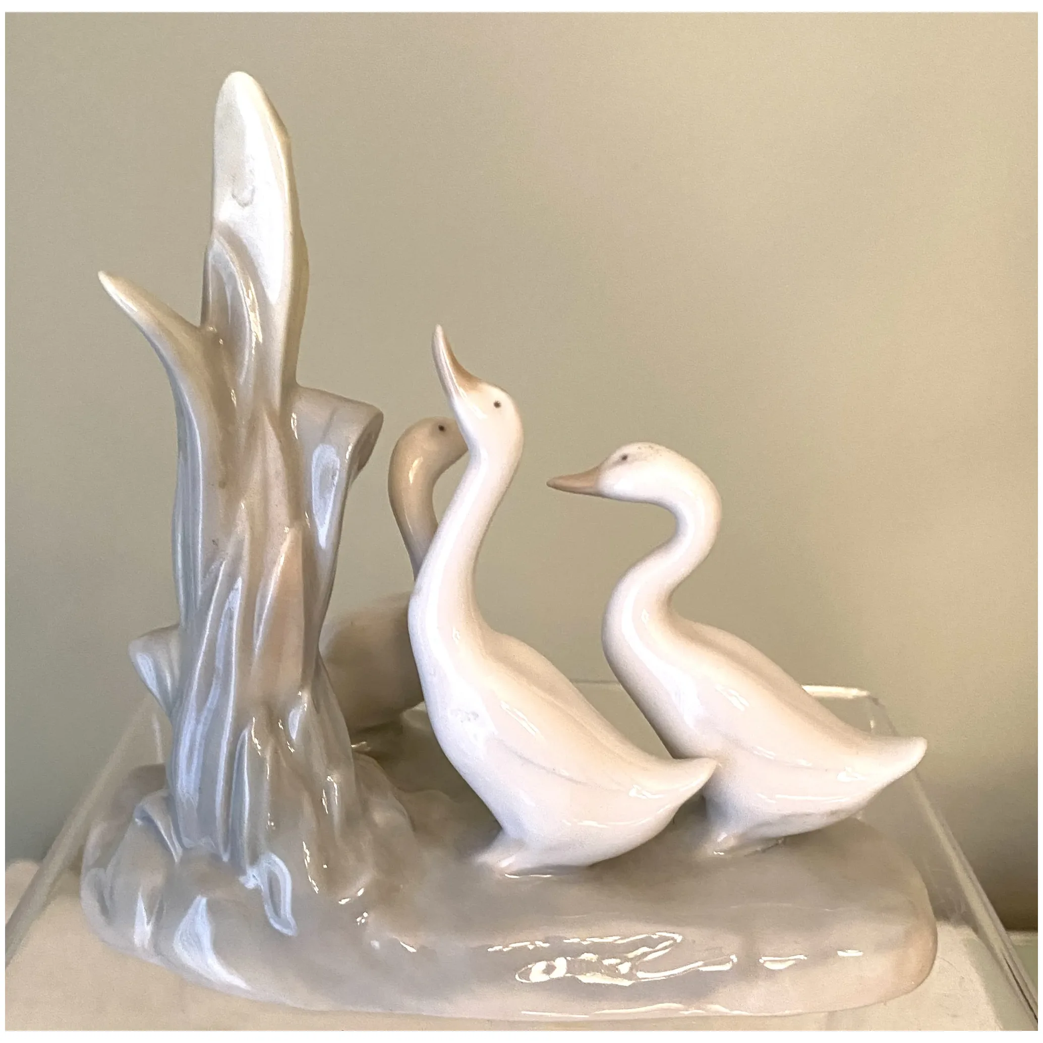 Vintage Nao by Lladro Three Ducks. For Sale at Ruby Lane
